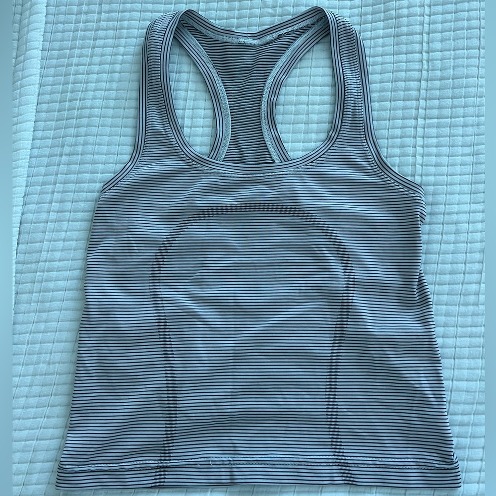 Lululemon striped tank top